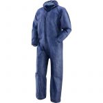 STX/T4BL TUTA CON CAPPUCCIO BLU