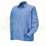 S/08160 CAMICIA DA LAVORO IN COTONE MANICA LUNGA