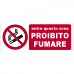ETICHETTA "PROIBITO FUMARE "