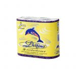 DELFINO CLASSIC – carta igienica 3 veli- Conf. 80 rotoli - FO/XP04080/04