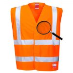 PW/FR71  Gilet Hi-Vis ignifugo - antistatico PORTWEST