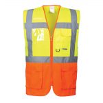 PW/S376YOR GILET EXECUTIVE PRAGA EN471 BICOLORE