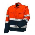 S/8545AV GIUBBINO A.V.EN471 ARANCIONE/BLU GIALLO/BLU