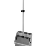 TT/005610 PALETTA "CLIP" GRIGIA IN  PVC CON MANICO