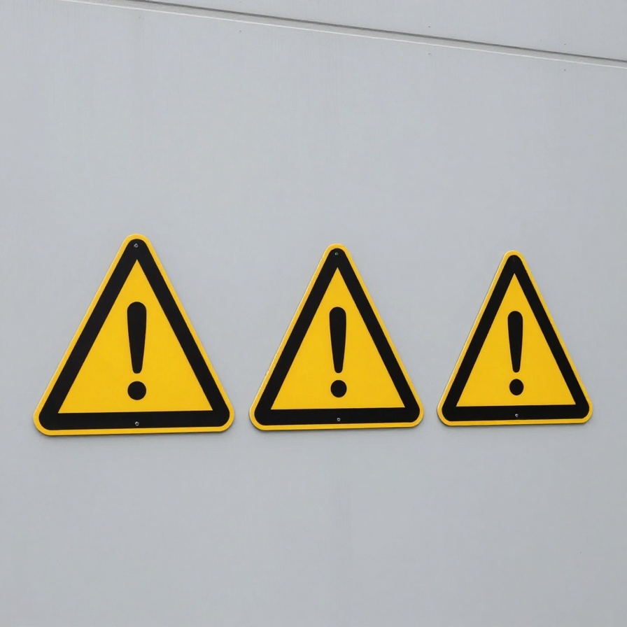 3 alert sign
